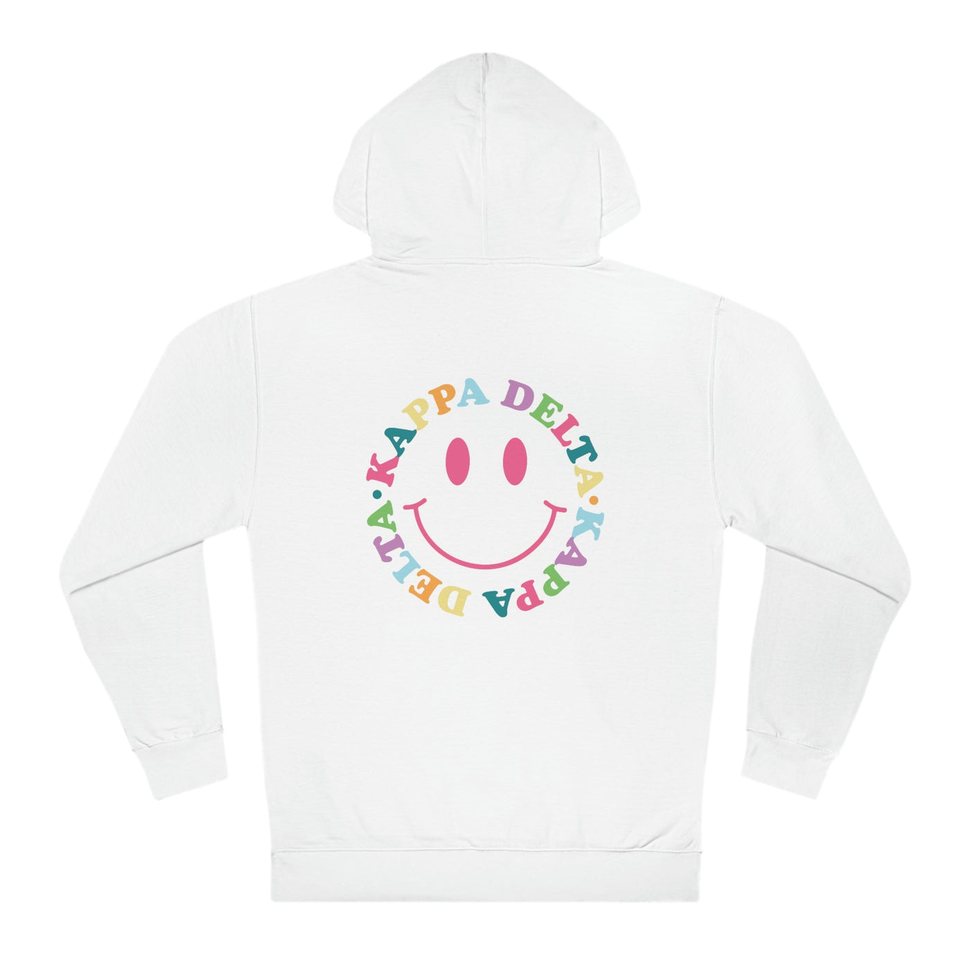 Kappa Delta Colorful Smiley Sweatshirt, Kay Dee Sorority Hoodie
