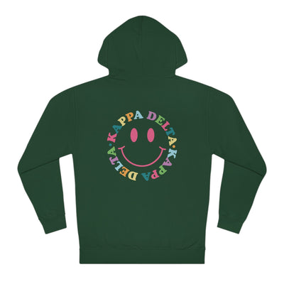 Kappa Delta Colorful Smiley Sweatshirt, Kay Dee Sorority Hoodie