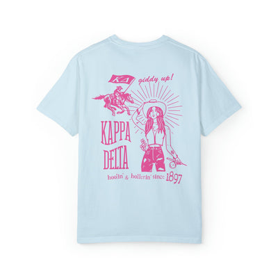 Kappa Delta Country Western Pink Sorority T-shirt