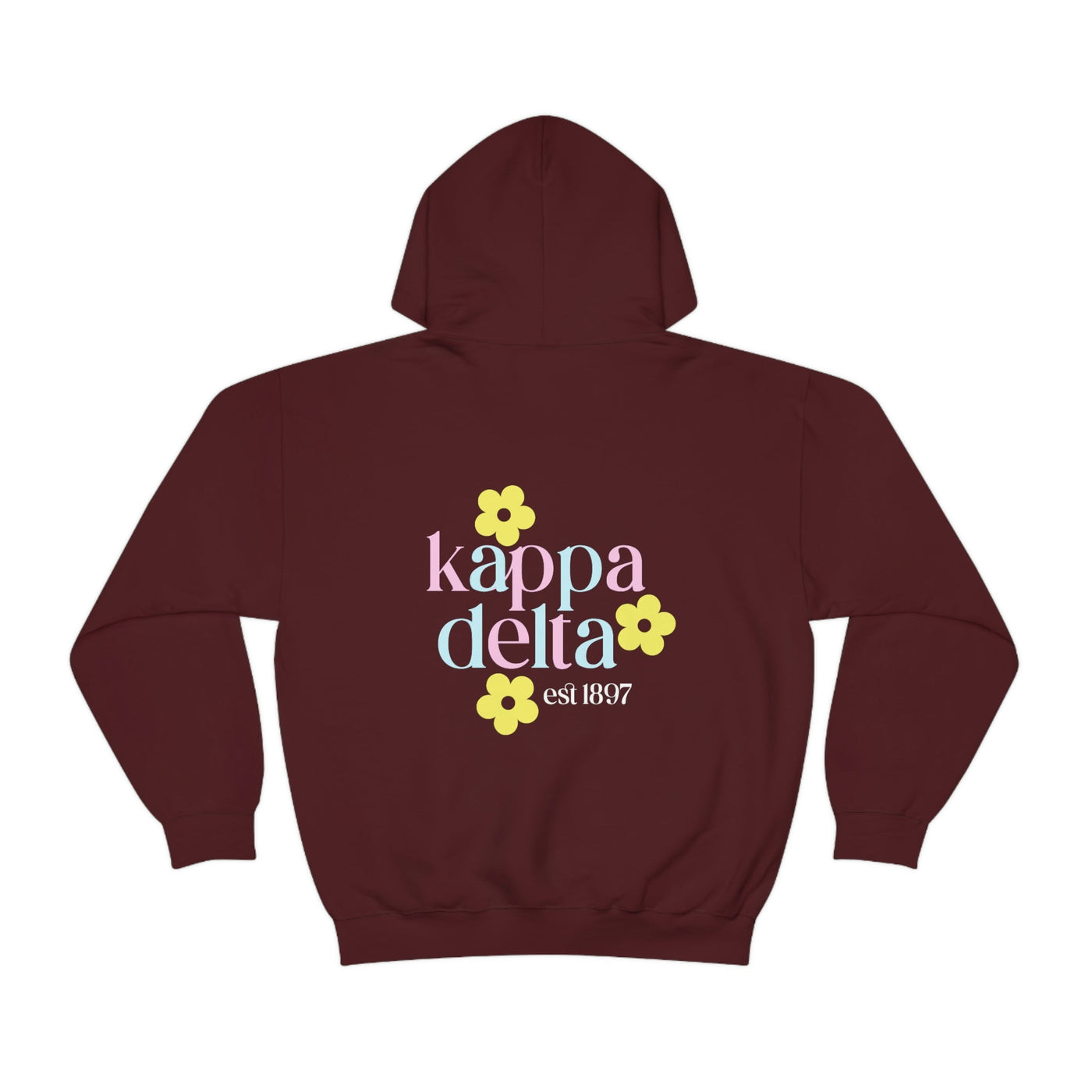 Kappa Delta Flower Sweatshirt, Kay Dee Sorority Hoodie