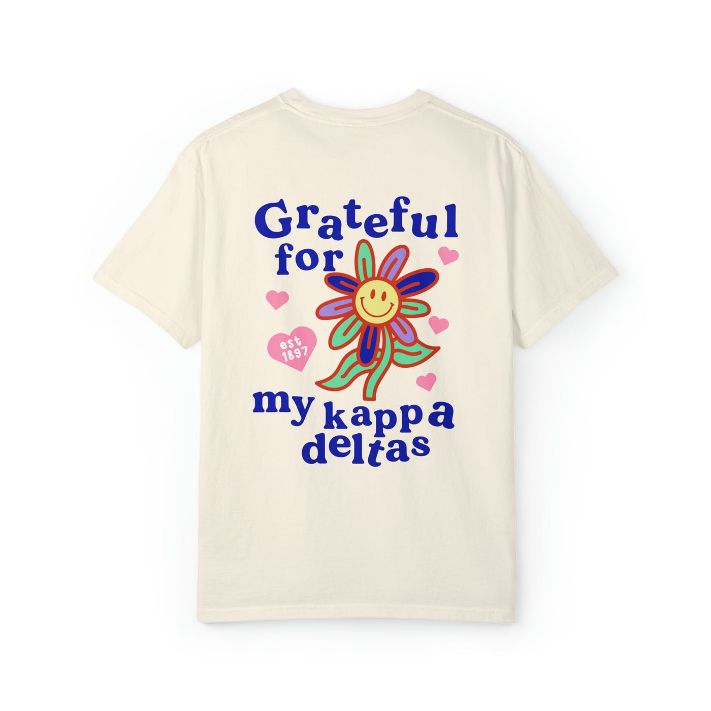 Kappa Delta Grateful Flower Sorority T-shirt