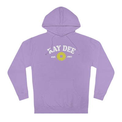 Kappa Delta Lavender Flower Sorority Hoodie | Trendy Sorority Kay Dee Sweatshirt
