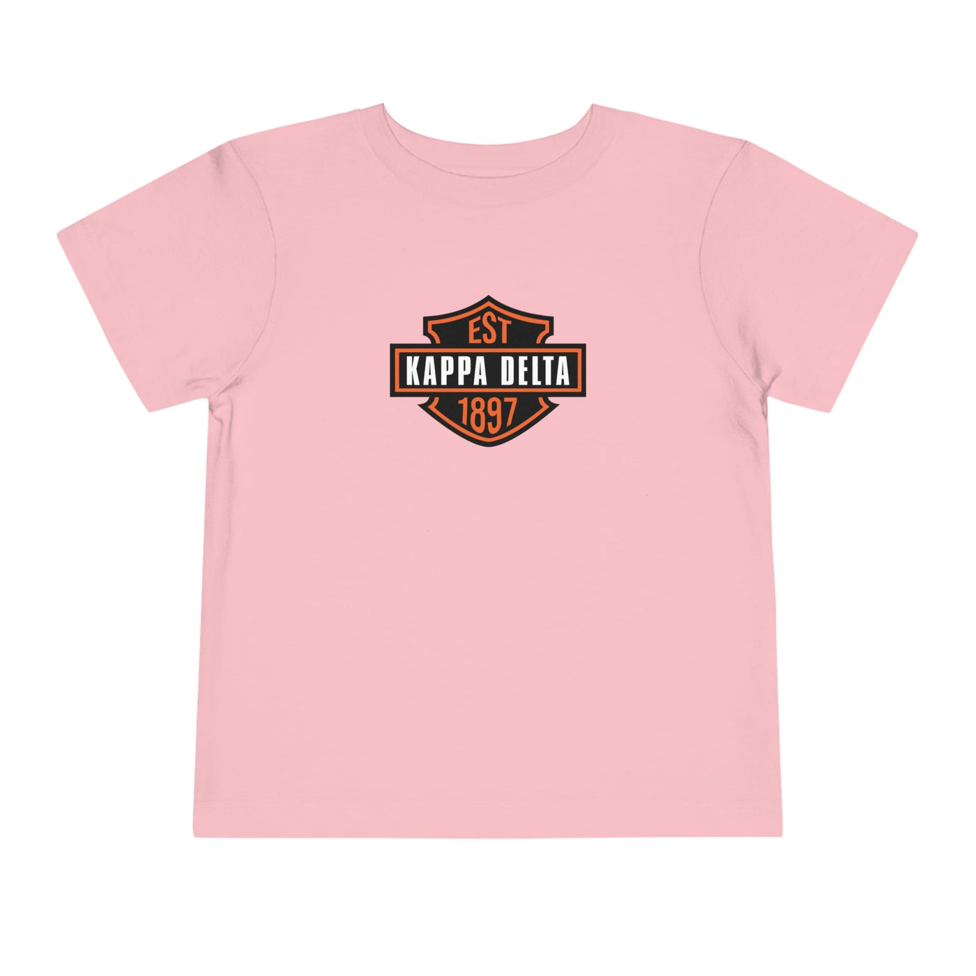 Kappa Delta Motorcycle Sorority Baby Tee Crop Top