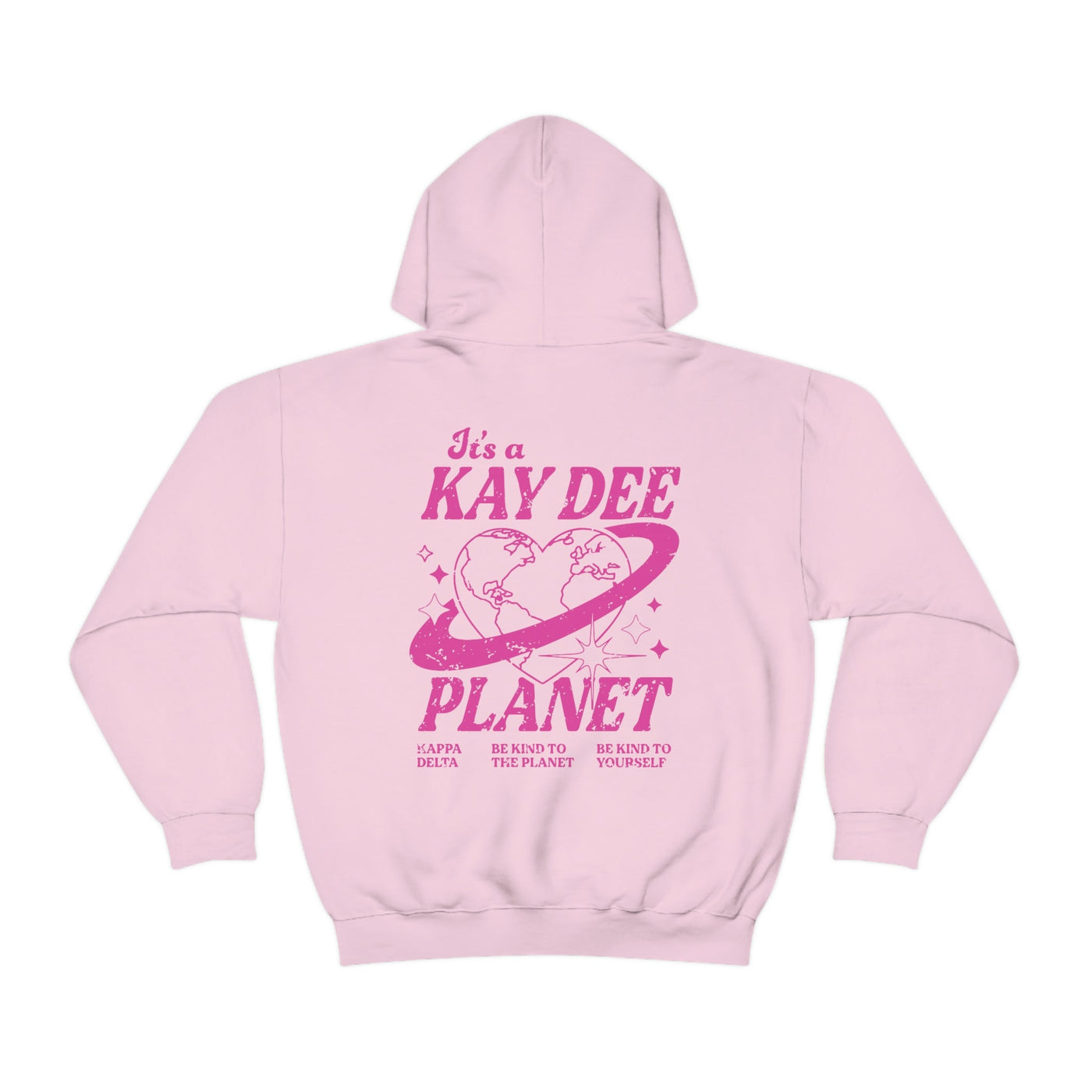 Kappa Delta Planet Hoodie | Be Kind to the Planet Trendy Sorority Hoodie | Greek Life Sweatshirt | Trendy Sorority Sweatshirt
