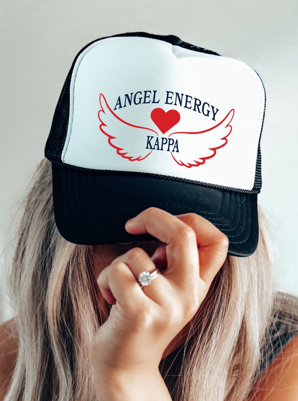 Kappa Kappa Gamma Angel Energy Foam Trucker Hat