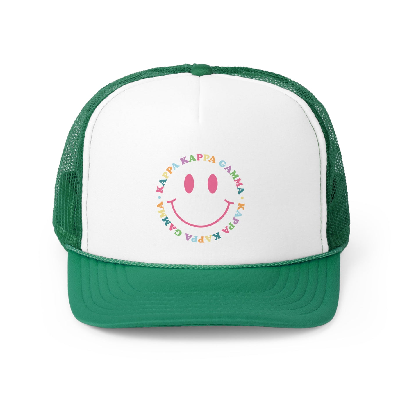 Kappa Kappa Gamma Colorful Smile Foam Trucker Hat