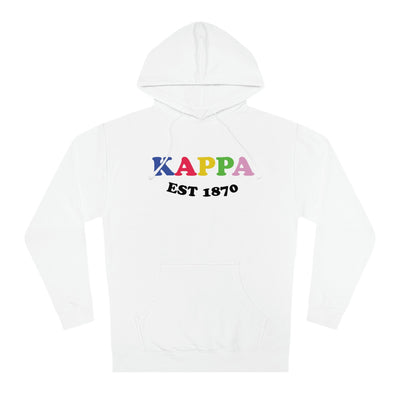 Kappa Kappa Gamma Colorful Sorority Sweatshirt Kappa Hoodie