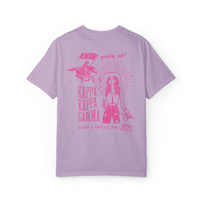Kappa Kappa Gamma Country Western Pink Sorority T-shirt