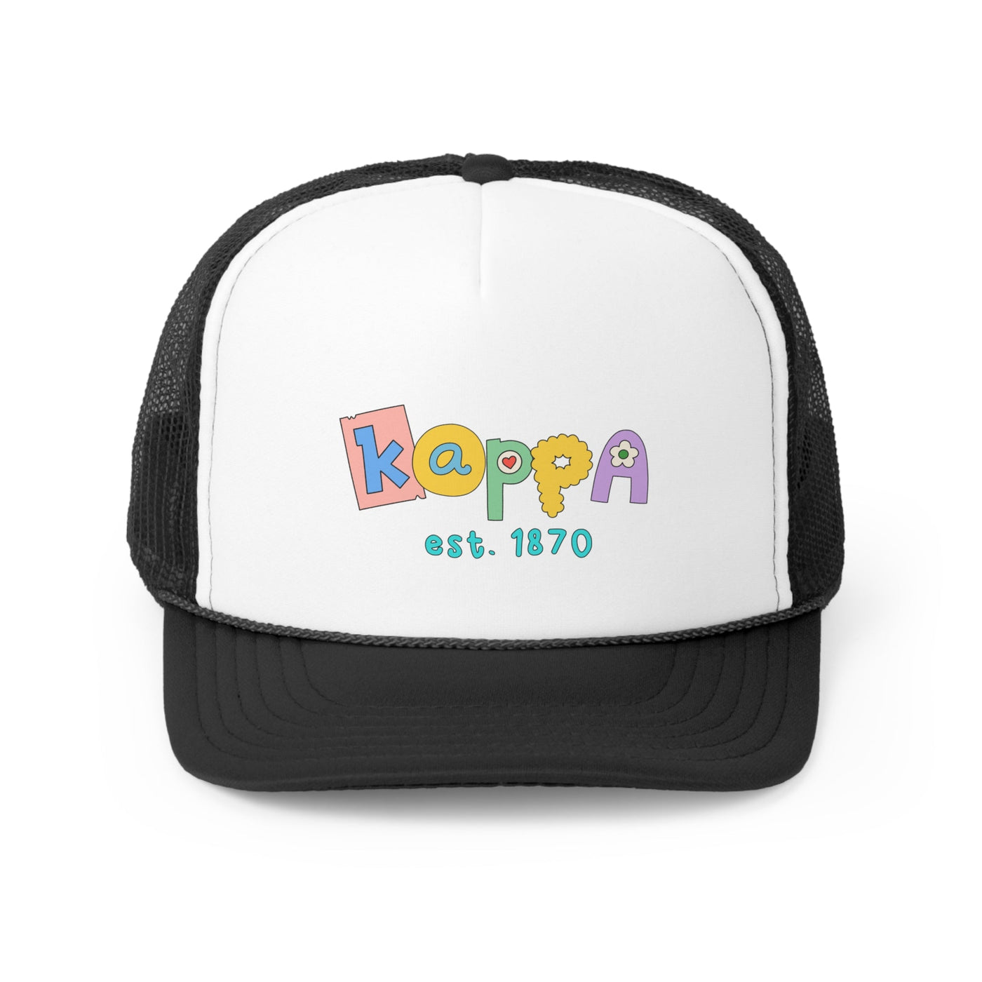 Kappa Kappa Gamma Scrabble Doodle Foam Trucker Hat