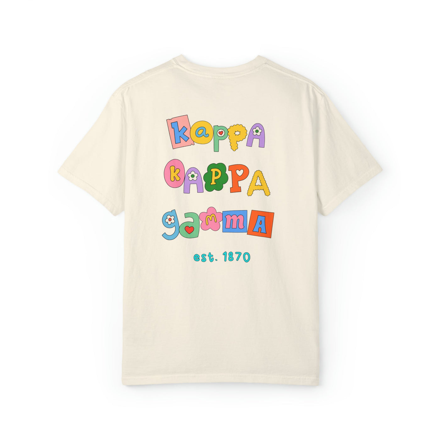 Kappa Kappa Gamma Scrapbook Sorority Comfy T-shirt