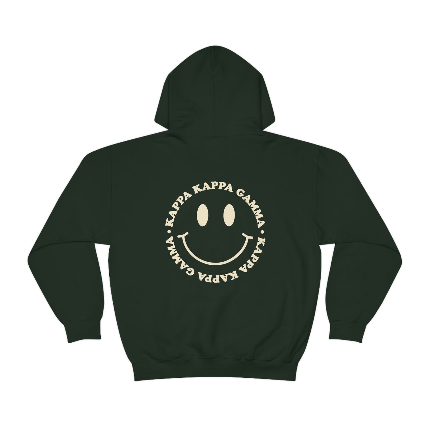 Kappa Kappa Gamma Smiley Sorority Sweatshirt | Trendy Kappa Custom Sorority Hoodie