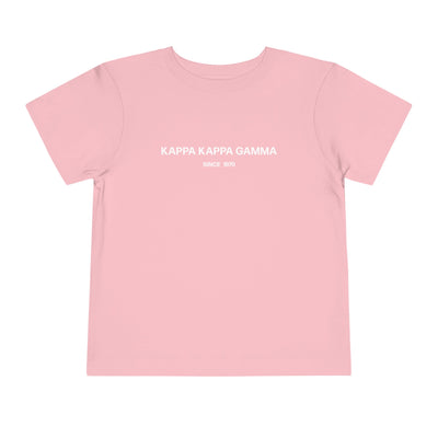 Kappa Kappa Gamma Sorority Baby Tee Crop Top