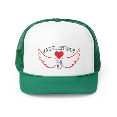 Phi Mu Angel Energy Foam Trucker Hat