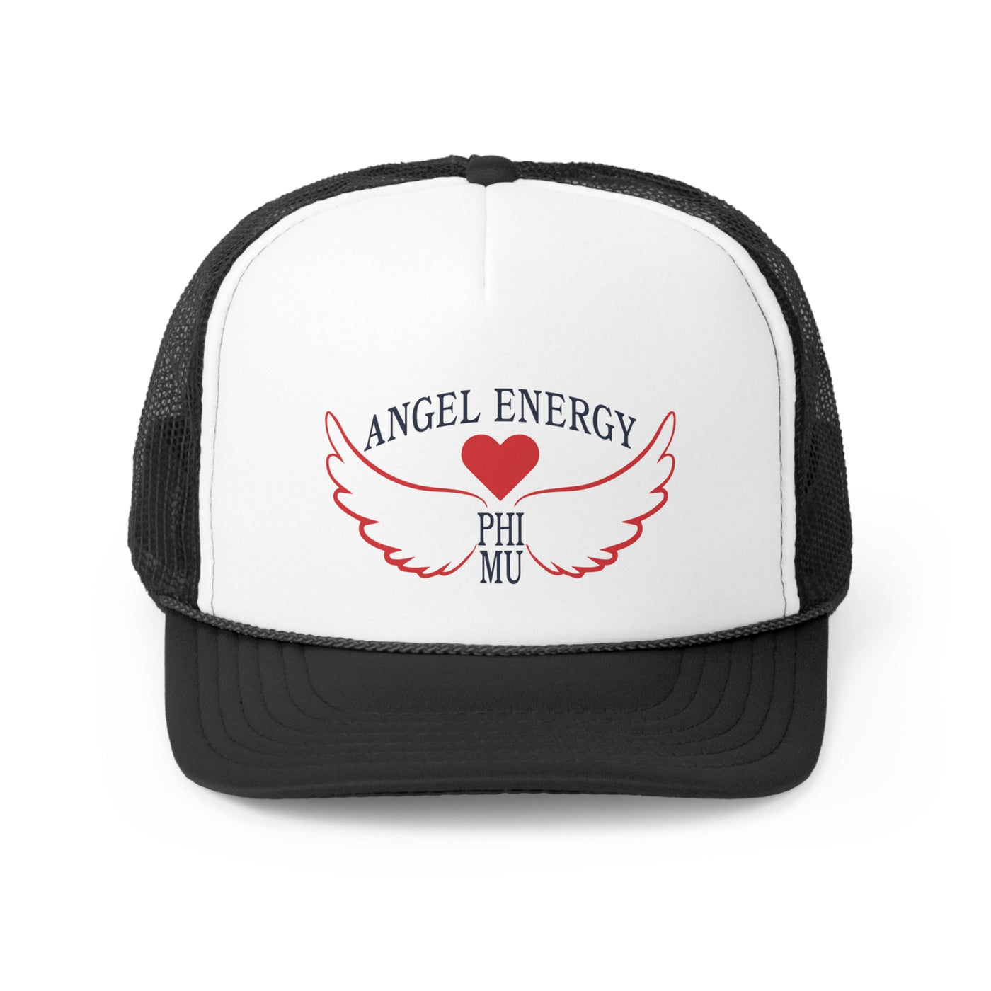Phi Mu Angel Energy Foam Trucker Hat
