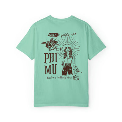 Phi Mu Country Western Sorority T-shirt