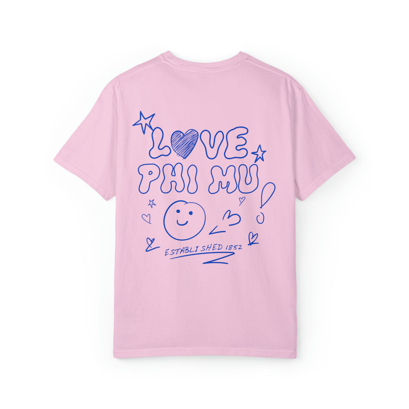 Phi Mu Love Doodle Sorority T-shirt