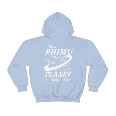 Phi Mu Planet Hoodie | Be Kind to the Planet Trendy Sorority Hoodie