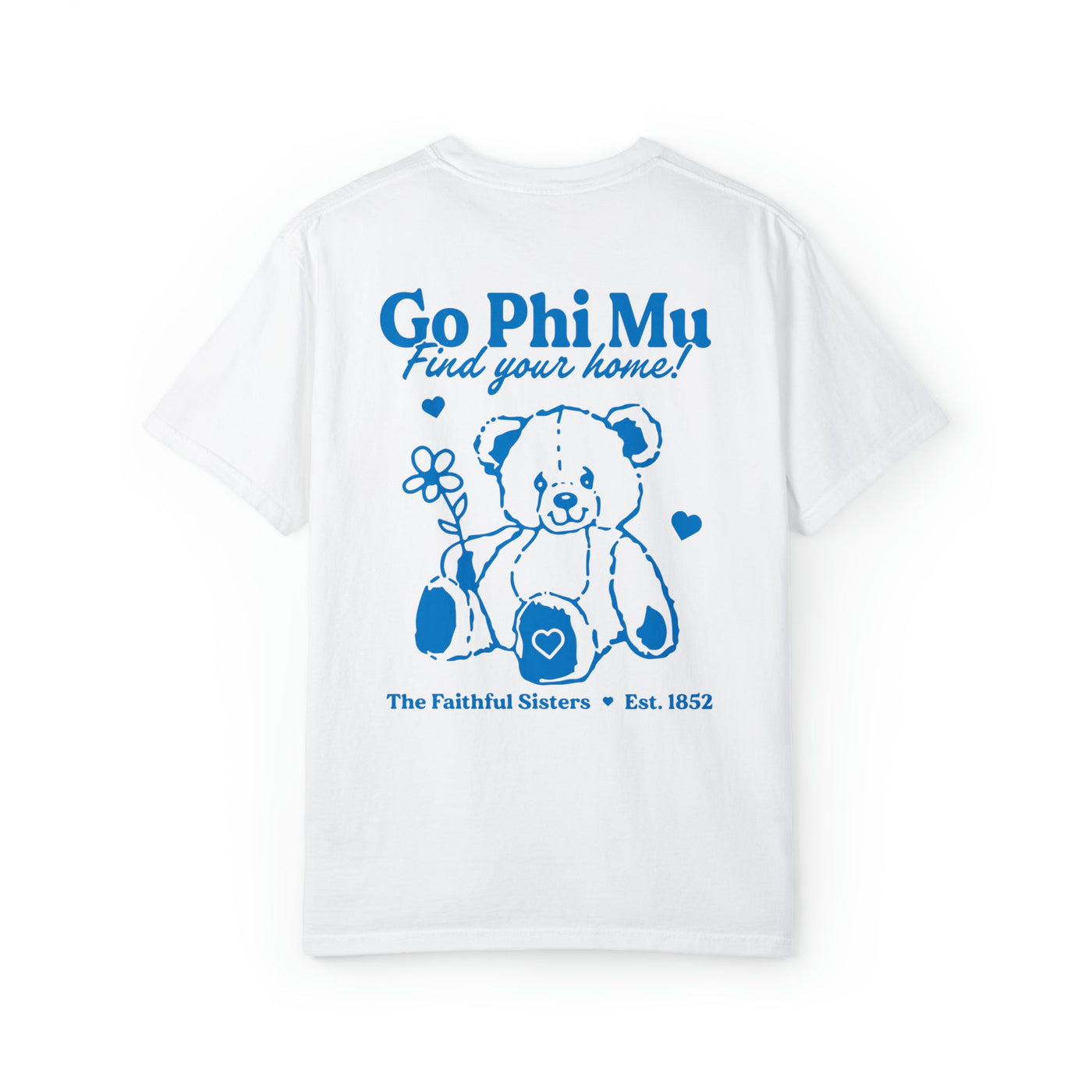 Phi Mu Teddy Bear Sorority T-shirt