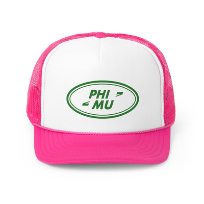 Phi Mu Trendy Rover Trucker Hat