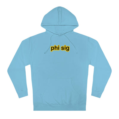 Phi Sigma Sigma Smiley Drew Sweatshirt | Phi Sig Smiley Sorority Hoodie