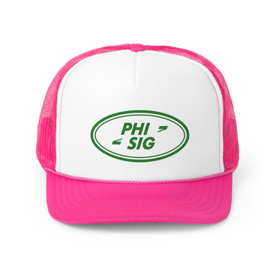 Phi Sigma Sigma Trendy Rover Trucker Hat