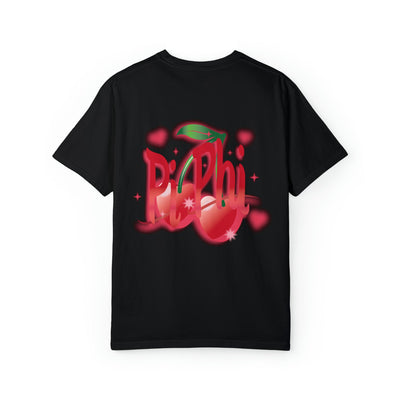 Pi Beta Phi Cherry Airbrush Sorority T-shirt