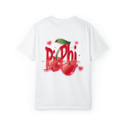 Pi Beta Phi Cherry Airbrush Sorority T-shirt
