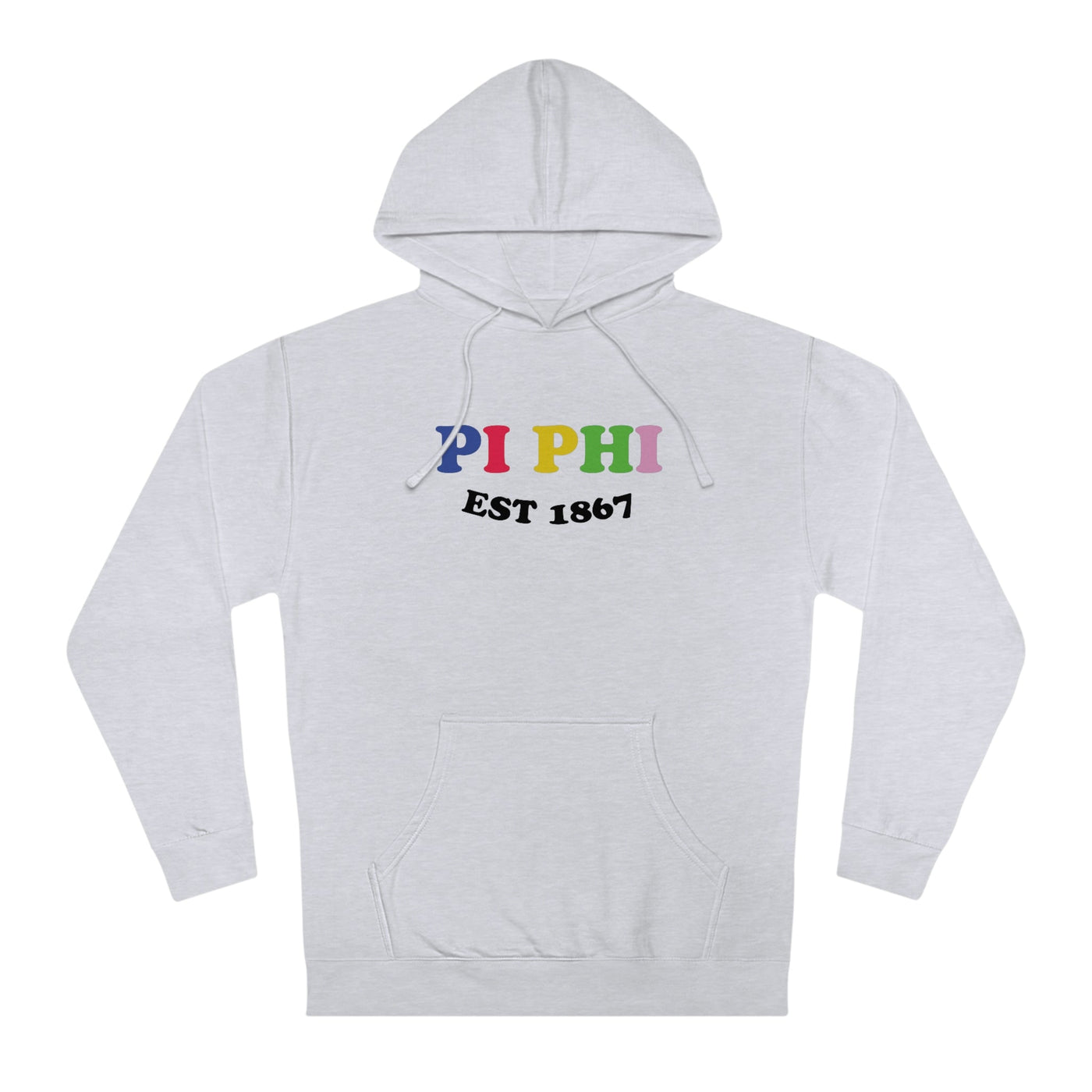Pi Beta Phi Colorful Sorority Sweatshirt PiPhi Hoodie