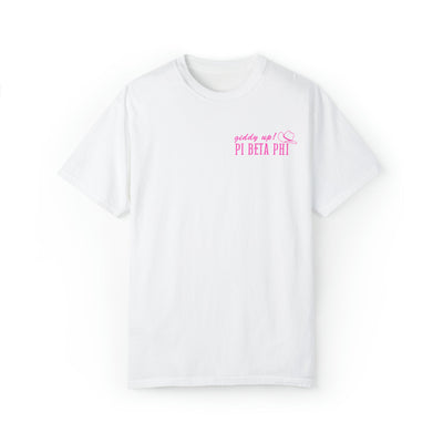 Pi Beta Phi Country Western Pink Sorority T-shirt