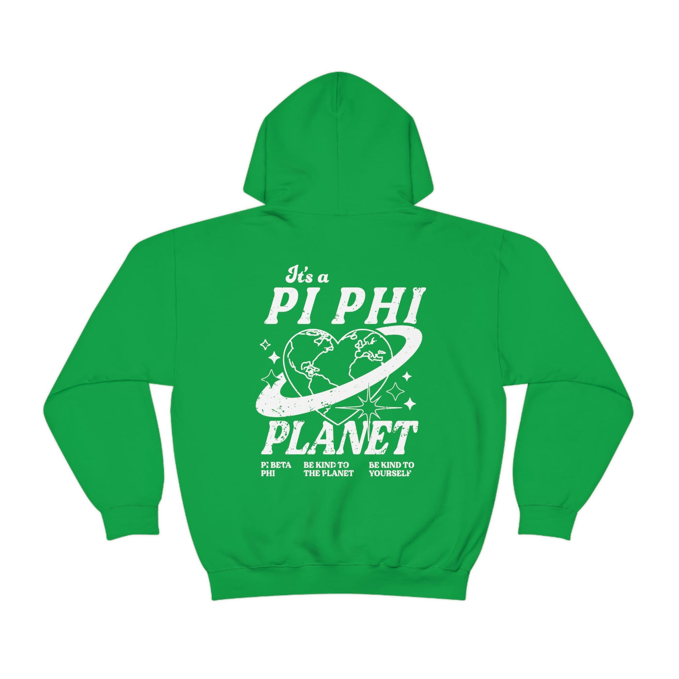 Pi Beta Phi Planet Hoodie | Be Kind to the Planet Trendy Sorority Hoodie