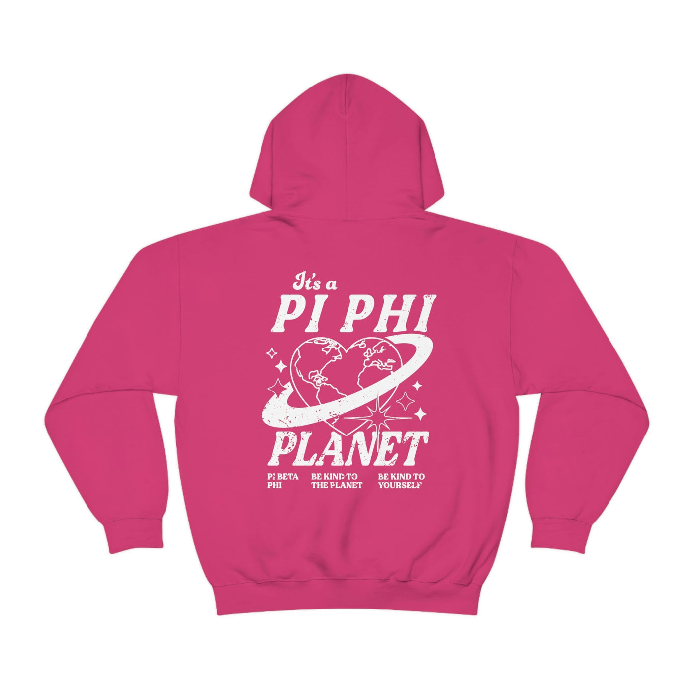 Pi Beta Phi Planet Hoodie | Be Kind to the Planet Trendy Sorority Hoodie