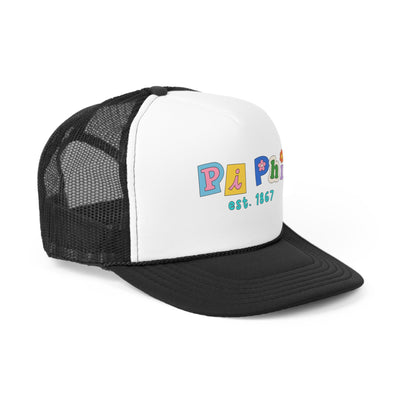 Pi Beta Phi Scrabble Doodle Foam Trucker Hat