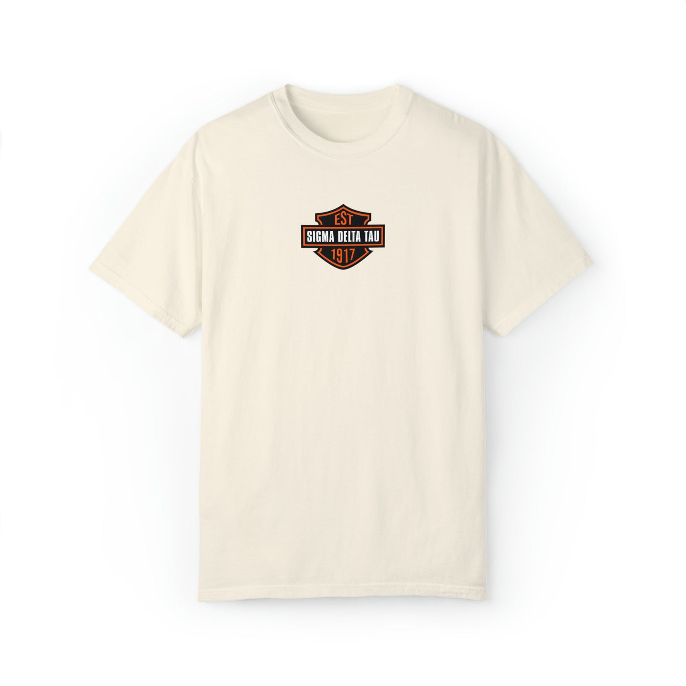 Sigma Delta Tau Motorcycle Inspired Sorority T-shirt