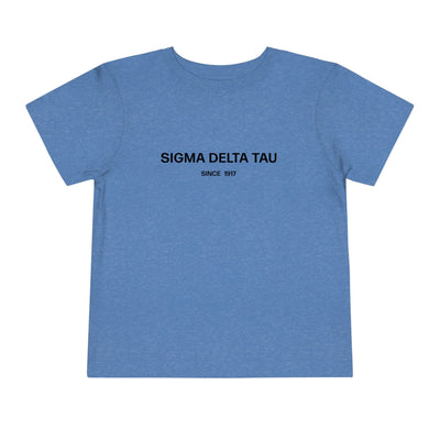Sigma Delta Tau Sorority Baby Tee Crop Top