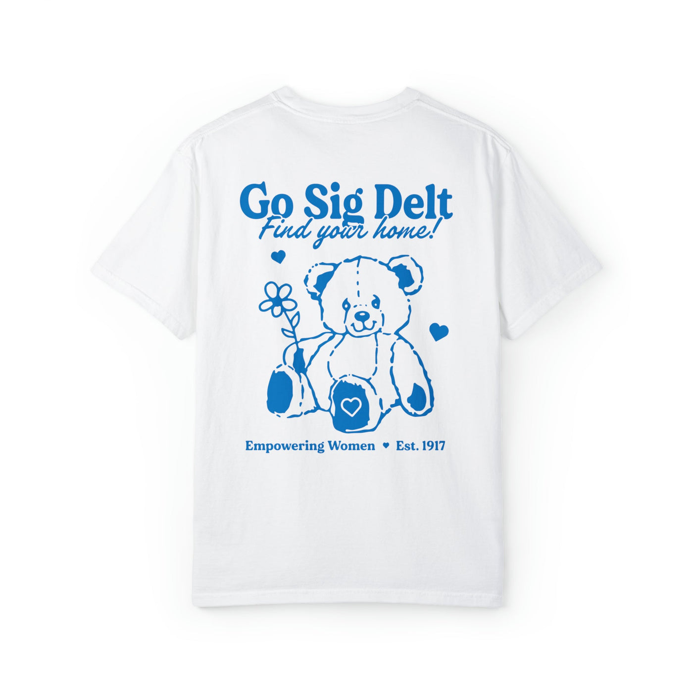 Sigma Delta Tau Teddy Bear Sorority T-shirt
