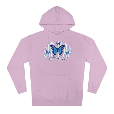 Sigma Kappa Baby Blue Butterfly Cute Sorority Sweatshirt