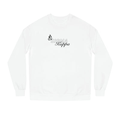 Sigma Kappa Butterfly Script Sorority Crewneck Sweatshirt