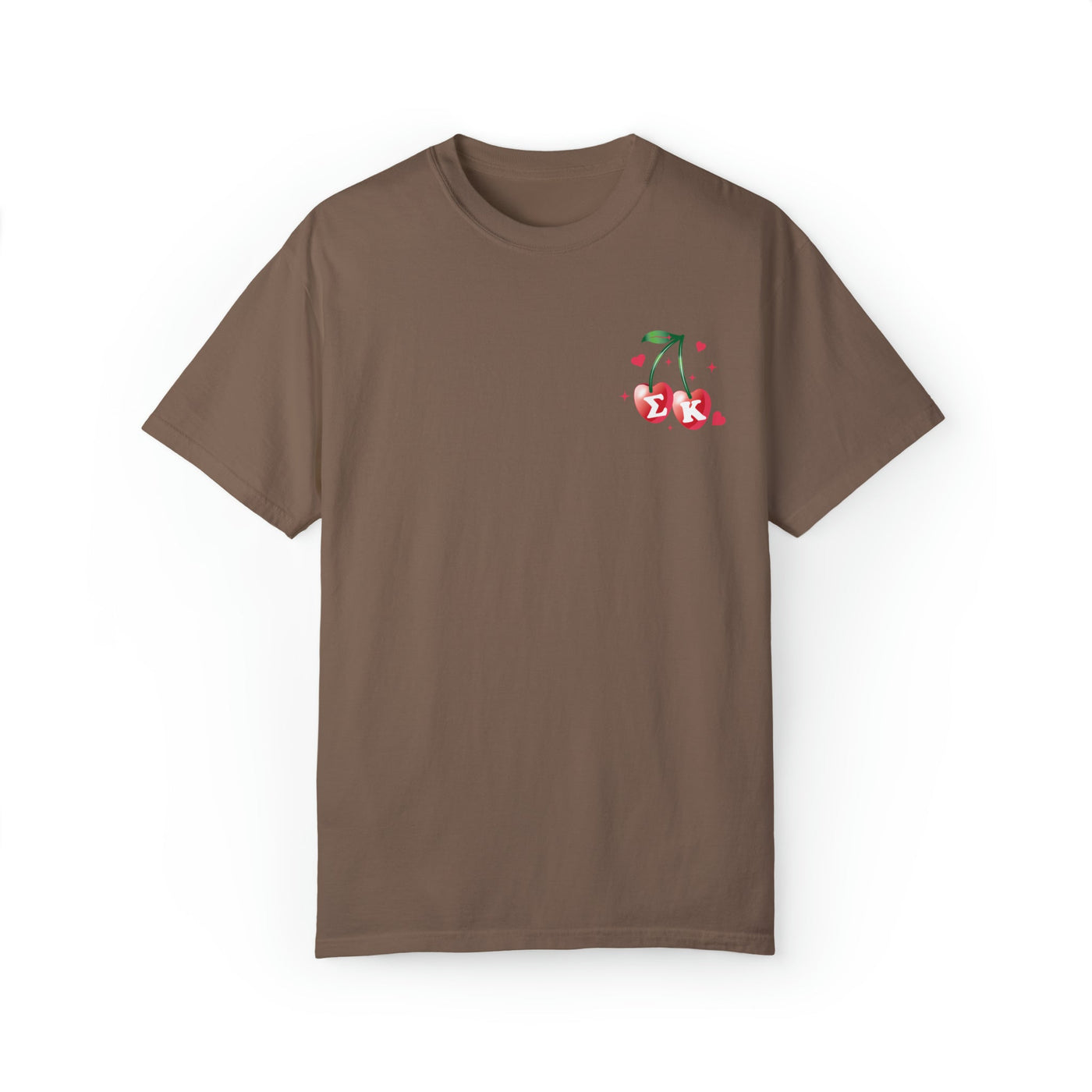 Sigma Kappa Cherry Airbrush Sorority T-shirt