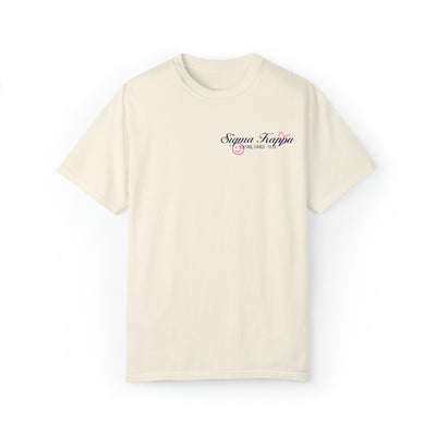 Sigma Kappa Sorority Receipt Comfy T-shirt