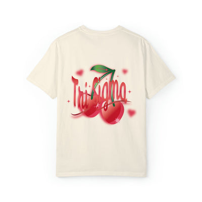 Sigma Sigma Sigma Cherry Airbrush Sorority T-shirt