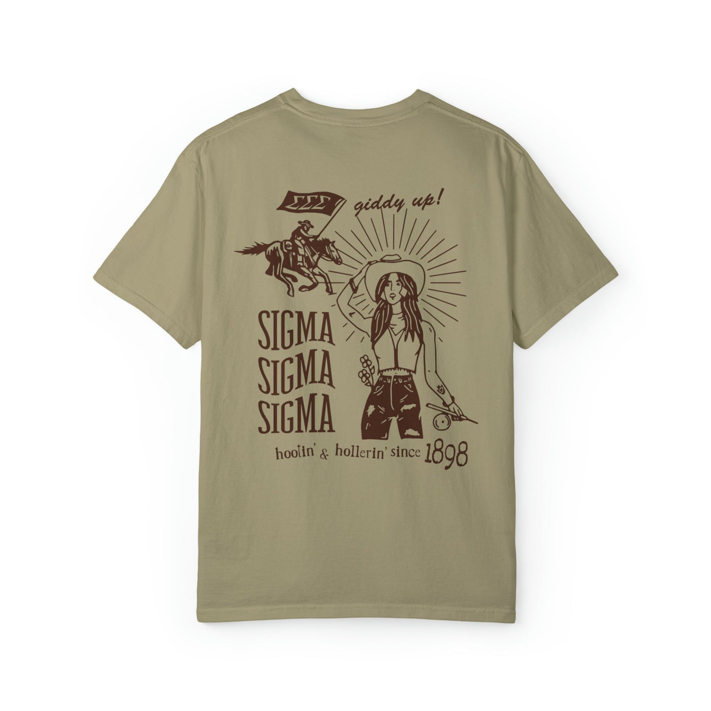 Sigma Sigma Sigma Country Western Sorority T-shirt