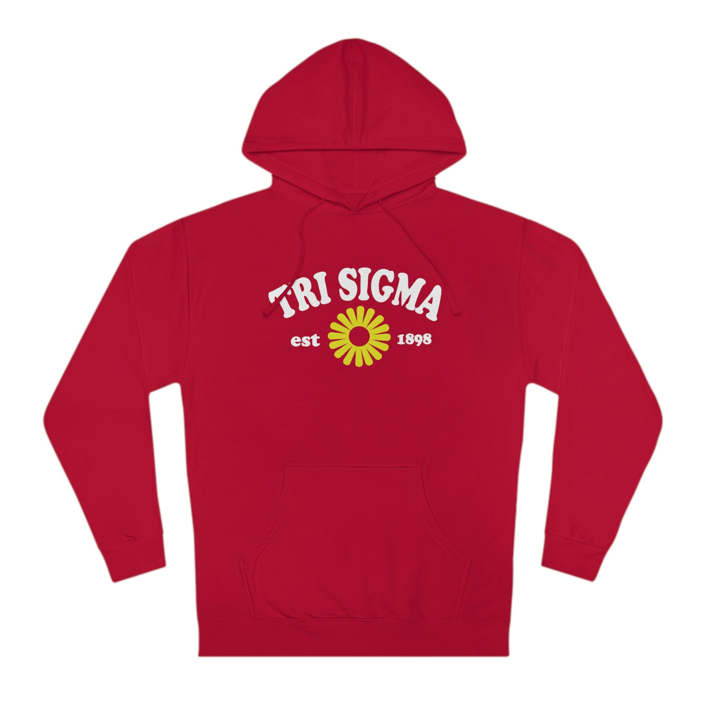 Sigma Sigma Sigma Lavender Flower Sorority Hoodie | Trendy Sorority Tri Sigma Sweatshirt