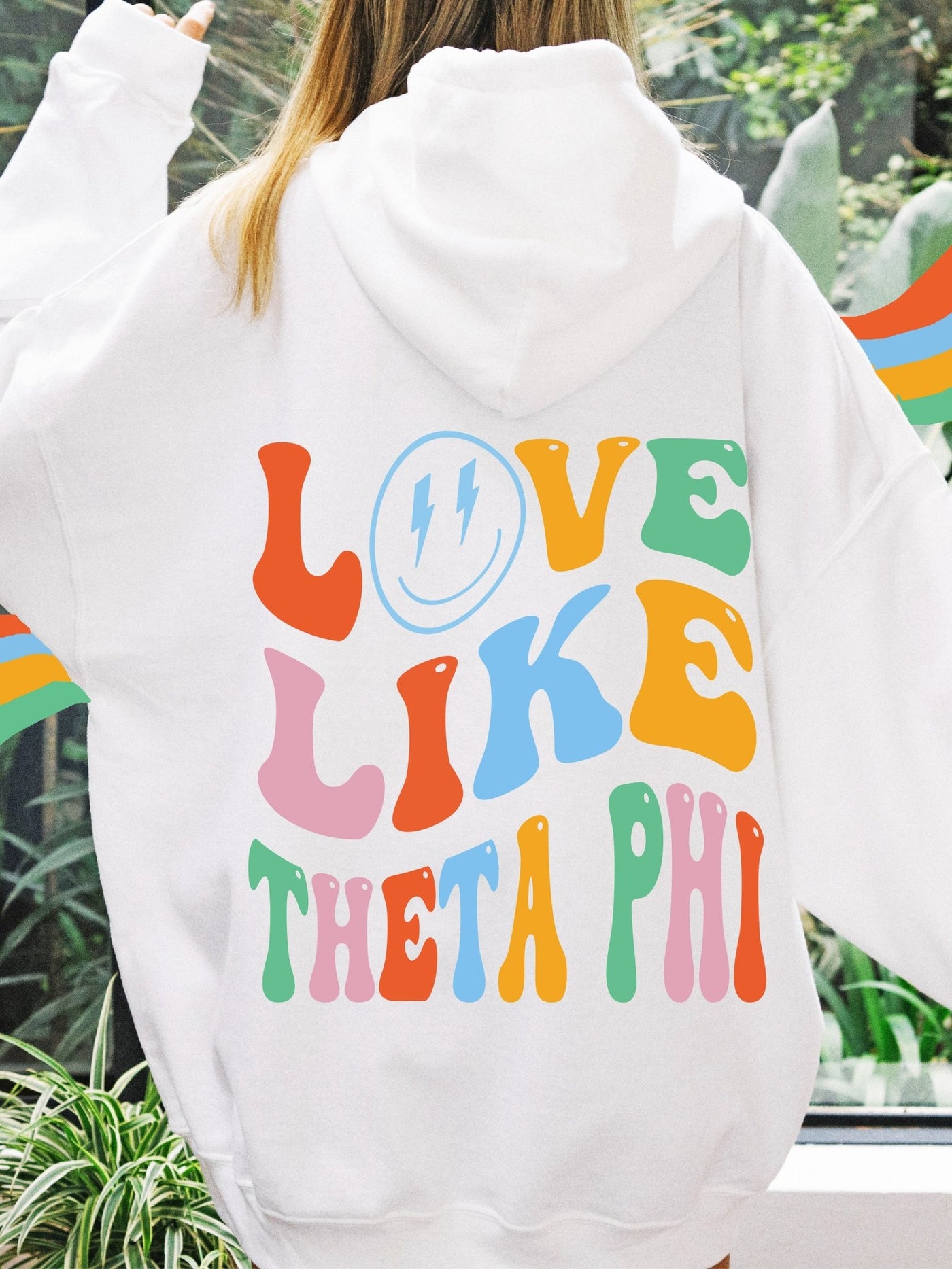 Theta Phi Alpha Soft Sorority Sweatshirt | Love Like Theta Phi Sorority Hoodie