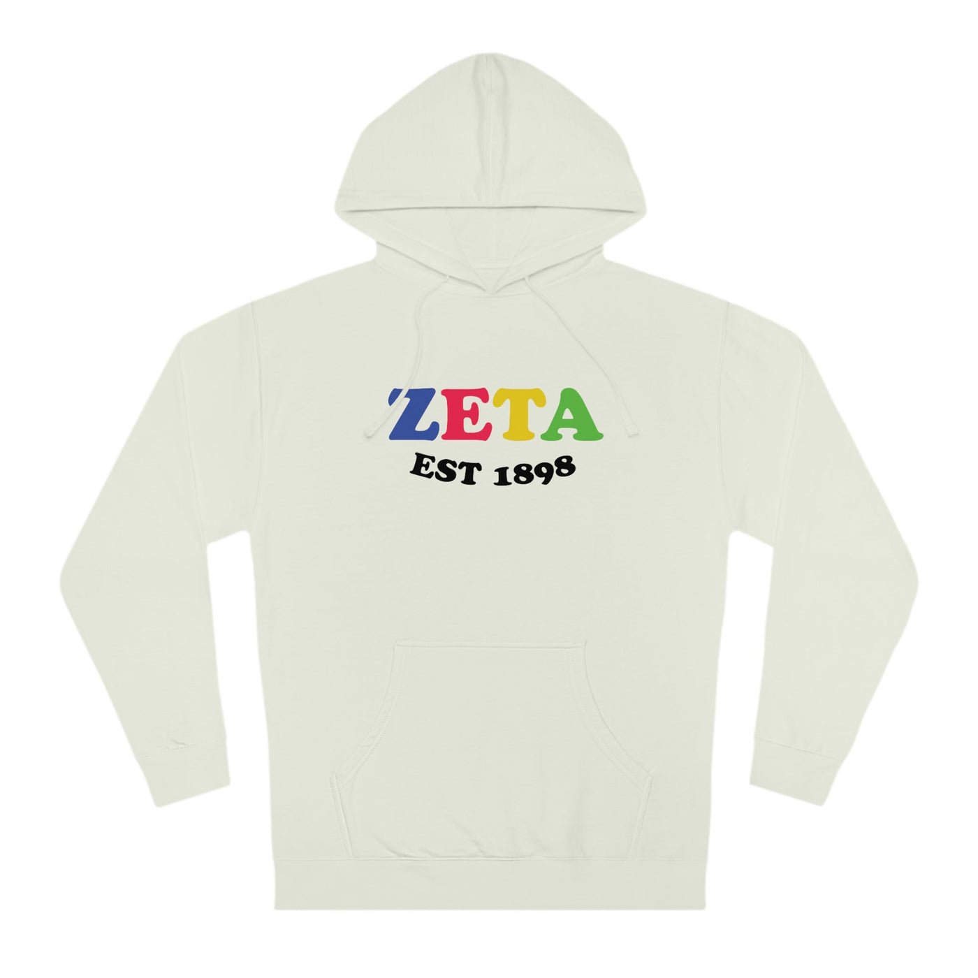 Zeta Tau Alpha Colorful Sorority Sweatshirt Zeta Hoodie