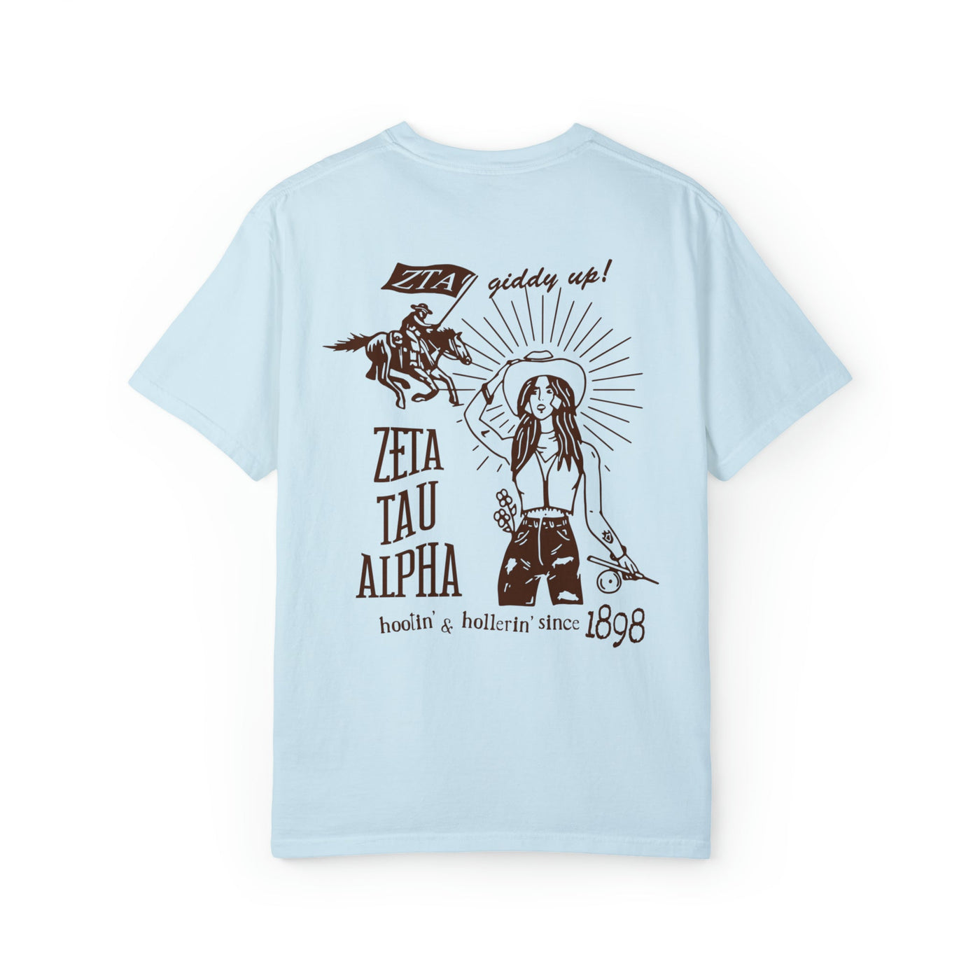 Zeta Tau Alpha Country Western Sorority T-shirt