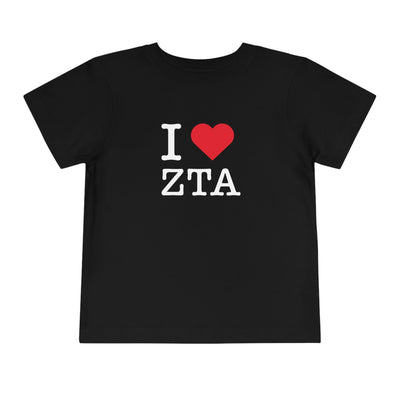 Zeta Tau Alpha I Heart NY Sorority Baby Tee Crop Top