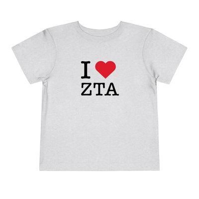 Zeta Tau Alpha I Heart NY Sorority Baby Tee Crop Top