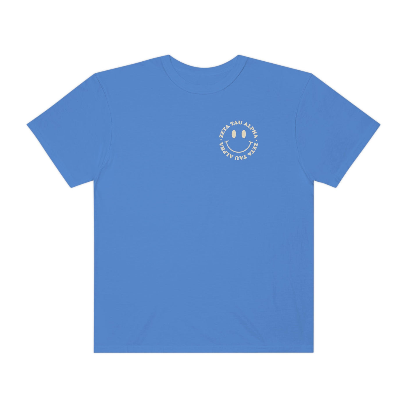 Zeta Tau Alpha Smile Sorority Comfy T-Shirt