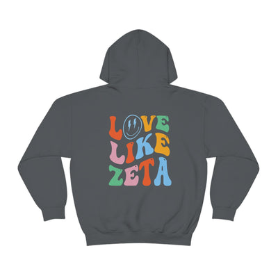 Zeta Tau Alpha Soft Sorority Sweatshirt | Love Like Zeta Sorority Hoodie