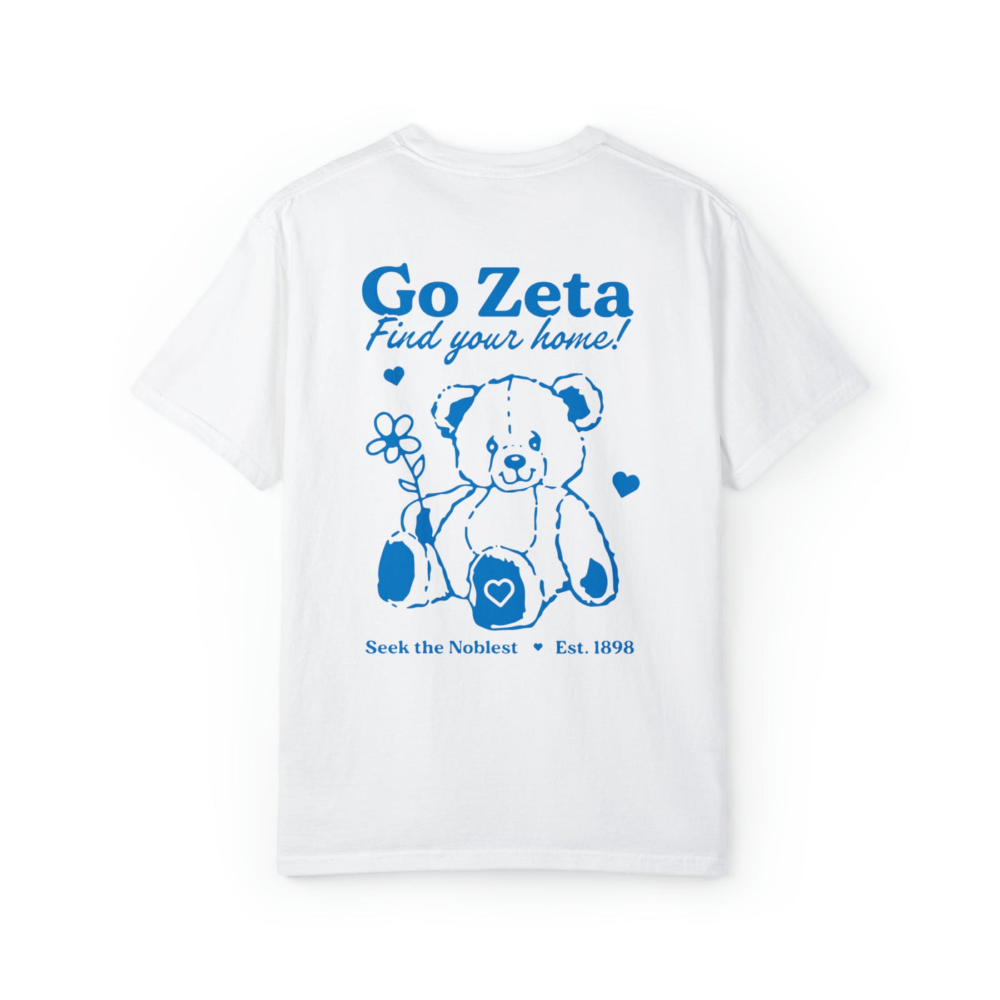 Zeta Tau Alpha Teddy Bear Sorority T-shirt